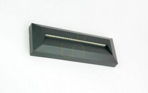 Außen-Wandleuchte SU-MA LED 3W IP65 dunkelgrau 2502C DG 2 Außen-Wandleuchte SU-MA LED 3W IP65 dunkelgrau 2502C DG small 2