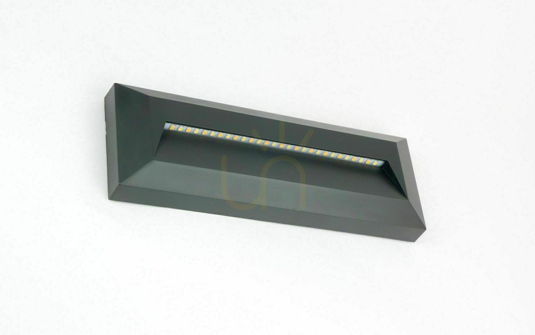 Vorschau Außen-Wandleuchte SU-MA LED 3W IP65 dunkelgrau 2502C DG Außen-Wandleuchte SU-MA LED 3W IP65 dunkelgrau 2502C DG