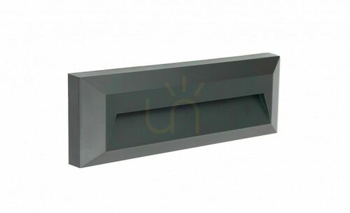 Prüfen Außen-Wandleuchte SU-MA LED 3W IP65 dunkelgrau 2502C DG