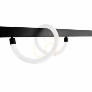 Stromschienenleuchte Max Light MAX M0022N schwarz LED 20W 3000K 200 cm small 1