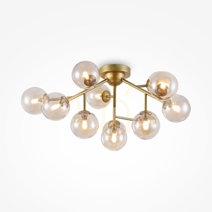 Deckenleuchte Maytoni Dallas MOD545PL-12G goldfarben, 12×G9, 60 cm small 0