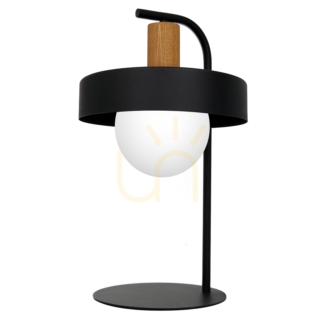 Gab-Lampe. Canan Schwarz (Glas 2815) 1