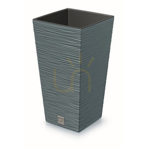Pflanztopf mit Einsatz Prosperplast Furu Square DFSH200-5415C, skandinavisches Blau, 20 × 20 × 38 cm small 0