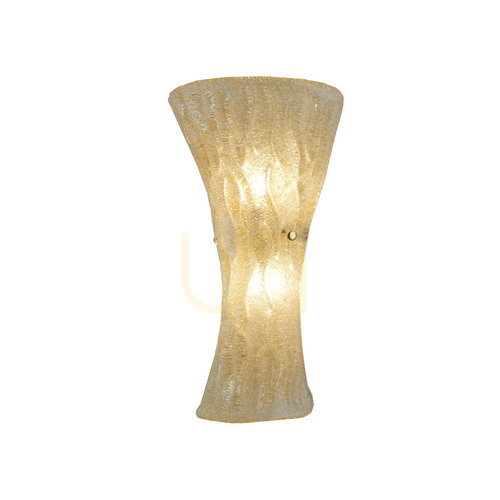 Prüfen Wandleuchte Antigo Button 8170 2-flammig Messing poliert Glas E27 38 cm