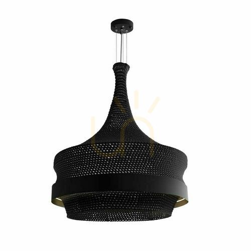 Prüfen Pendelleuchte Antigo Dota schwarz 80 cm 2-flammig LED E27 5030