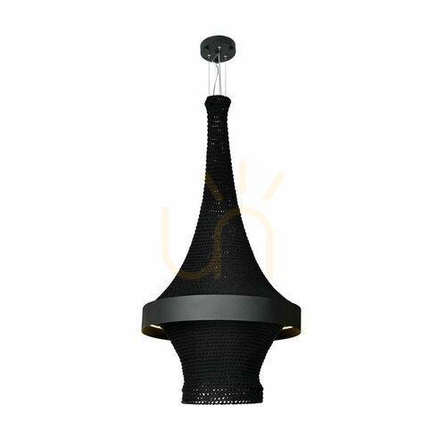 Prüfen Pendelleuchte Antigo Dota A 60 cm schwarz 2-flammig LED E27 3000K 5033
