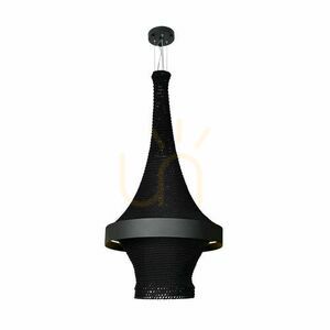 Pendelleuchte Antigo Dota A 60 cm schwarz 2-flammig LED E27 3000K 5033 small 0