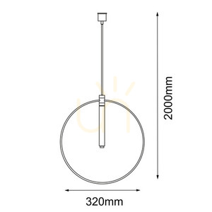 Pendelleuchte Antigo Faro rund Messing poliert 32 cm LED G9 8290 small 1