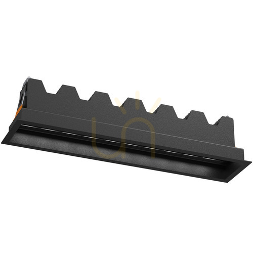 Prüfen Einbauleuchte Antigo A-Glare 10 schwarz LED 3000K 1600 lm 3050