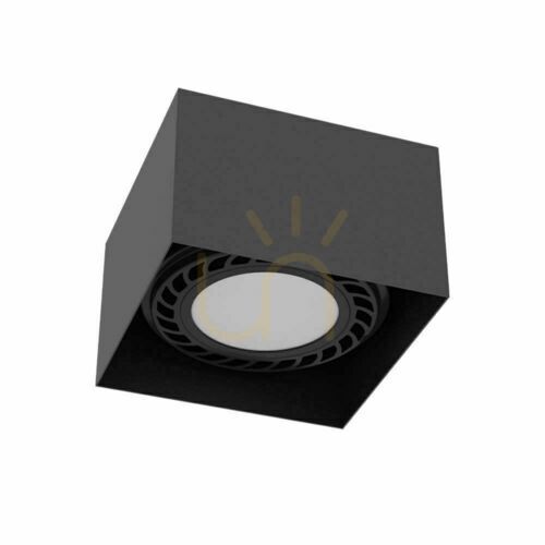 Prüfen Plafond Antigo Cage schwarz Stahl 12,2 cm LED ES111 1267