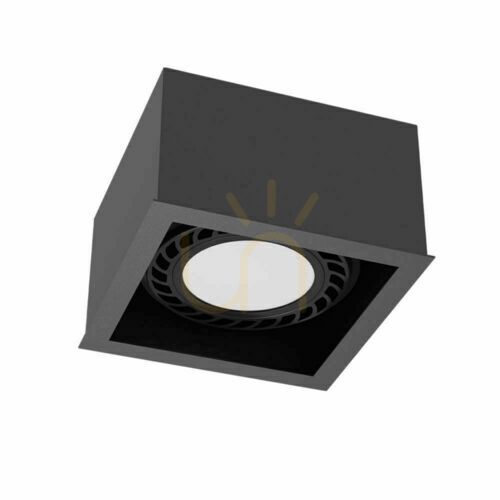 Prüfen Plafond Antigo Cage schwarz LED ES111 13,5 cm 1271