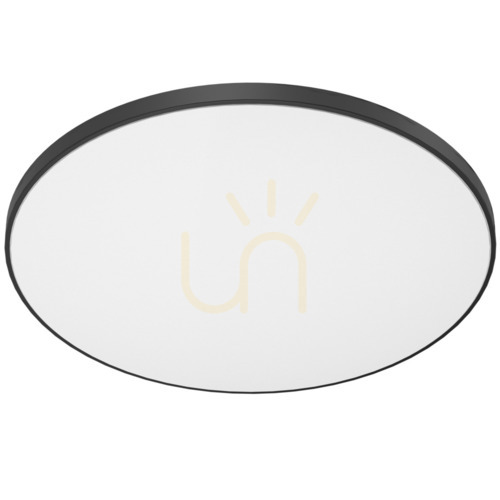 Prüfen Plafond Antigo Ika LED 48x48 cm weiß schwarz matt 3000K 1066