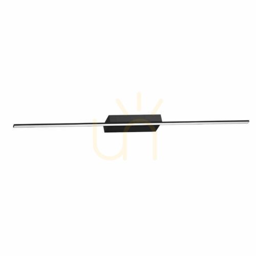 Prüfen Wandleuchte Antigo Slim W LED schwarz 90 cm 4000K 4001