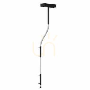 Wandleuchte Antigo Alha S LED schwarz 100 cm Stahl 3000K 9059 small 0