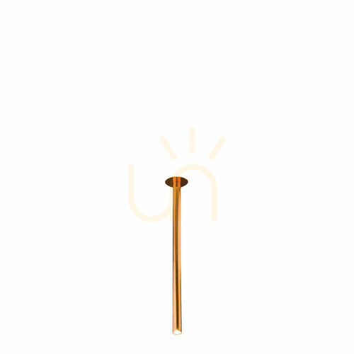 Prüfen Einbauleuchte Antigo Alha T 9061 poliertes Kupfer 70 cm LED G9