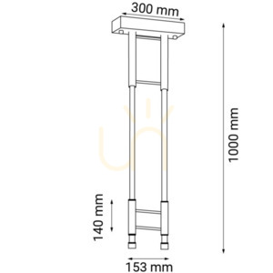 Pendelleuchte Antigo Alha S 2 LED schwarz 3000K 9071 small 1