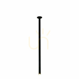 Einbauleuchte Antigo Alha T schwarz Stahl 110 cm G9 LED 9103 small 0