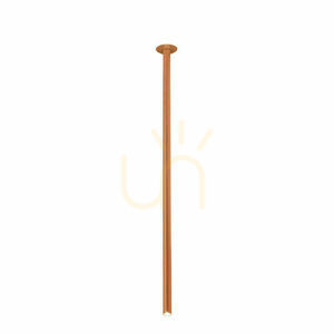 Einbauleuchte Antigo Alha T Kupfer matt Stahl 120 cm LED G9 9439 small 0
