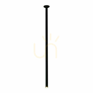 Einbauleuchte Antigo Alha T schwarz Stahl 130 cm LED G9 9123 small 0