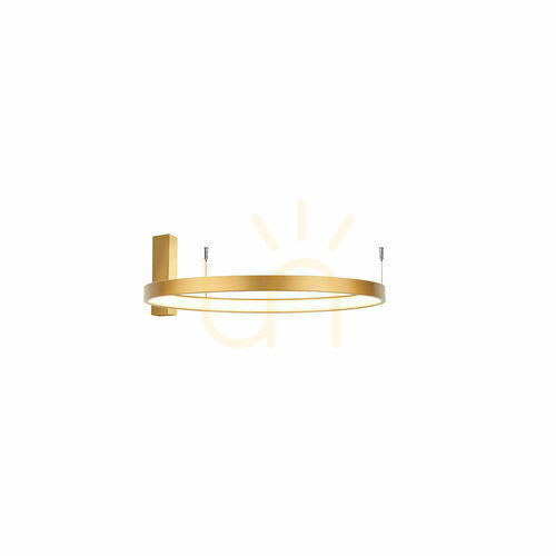 Prüfen Plafond Antigo Agari Gold LED 57 cm 3000K 1334
