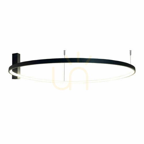 Prüfen Plafond Antigo Agari 117 LED schwarz 4000K 117 cm 2-flammig 1352
