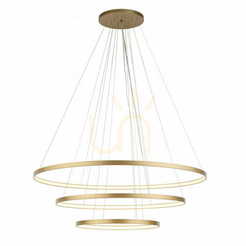 Prüfen Pendelleuchte Antigo Agari Multi 3 LED gold matt 117 cm 6-flammig 5421