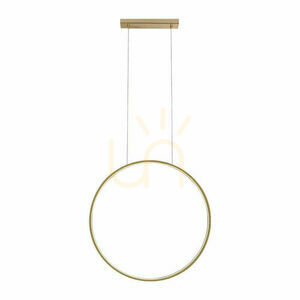 Pendelleuchte Antigo Agaro LED gold matt 57 cm 5304 small 0