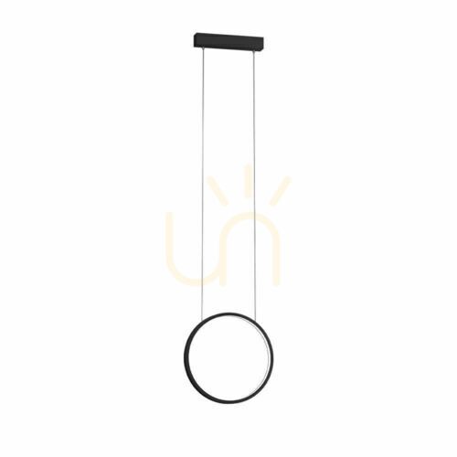 Prüfen Pendelleuchte Antigo Agaro 27 LED schwarz 3000K 5306