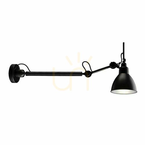 Prüfen Wandleuchte Antigo Daisen K2 schwarz 64 cm E27 LED 4482