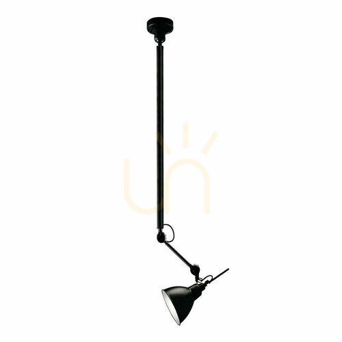 Prüfen Pendelleuchte Antigo Daisen schwarz E27 153 cm Aluminium Stahl 5625