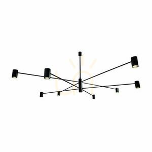 Pendelleuchte Antigo Dakata 8-flammig schwarz 158 cm MR11 5640 small 0