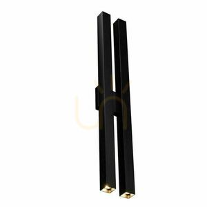 Wandleuchte Antigo Doha schwarz 80 cm 4-flammig LED MR11 4706 small 0