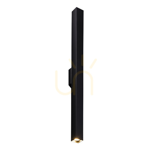 Prüfen Wandleuchte Antigo Doha K 8078 schwarz 80 cm LED MR11 IP44 Aluminium Stahl