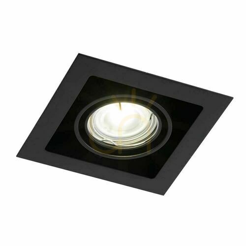 Prüfen Einbauleuchte Antigo Ebino schwarz GU10 12x12 cm 3304