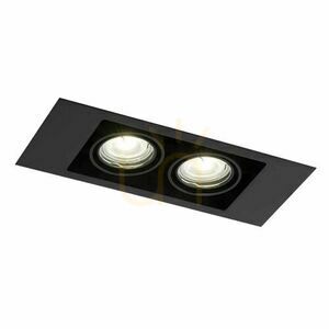 Einbauleuchte Antigo Ebino 2-flammig GU10 schwarz 3306 small 0