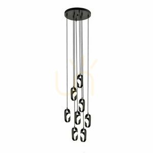 Pendelleuchte Antigo Furoku 8 LED schwarz 4000K 8539 small 0