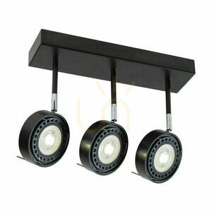 Strahler Antigo Fussa 3-flammig schwarz ES111 2220 small 0