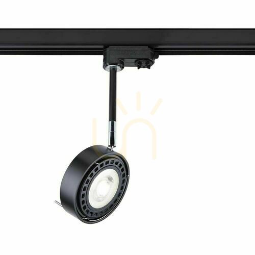 Prüfen Scheinwerfer Antigo Fussa 6601 schwarz LED ES111 1-flammig