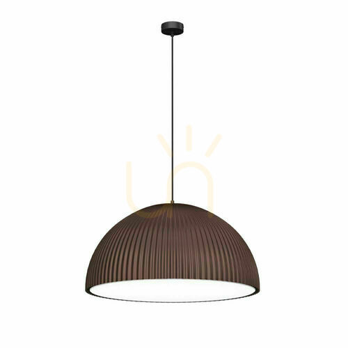 Prüfen Pendelleuchte Antigo Gandra 60 cm Schokolade matt E27 LED 5039