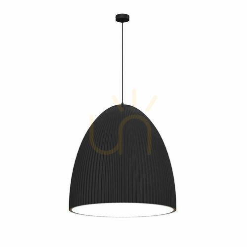 Prüfen Pendelleuchte Antigo Gandra 60 cm schwarz matt E27 LED 5027
