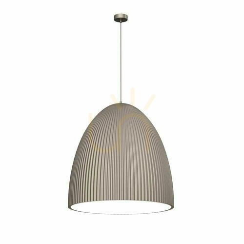 Prüfen Pendelleuchte Antigo Gandra 60x60 platin matt E27 LED 5029