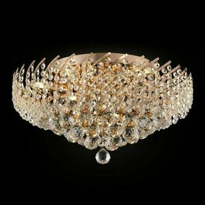 Goldene Deckenleuchte Maytoni Karolina DIA120-09-G, 9×E14, Ø 51 cm small 2