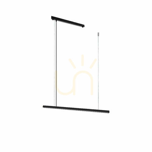 Prüfen Pendelleuchte Antigo Hanawa LED schwarz 90 cm 3000K 1952