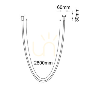 Pendelleuchte Antigo Hebi schwarz LED 3000K 286 cm Stahl Silikon 3020 small 1