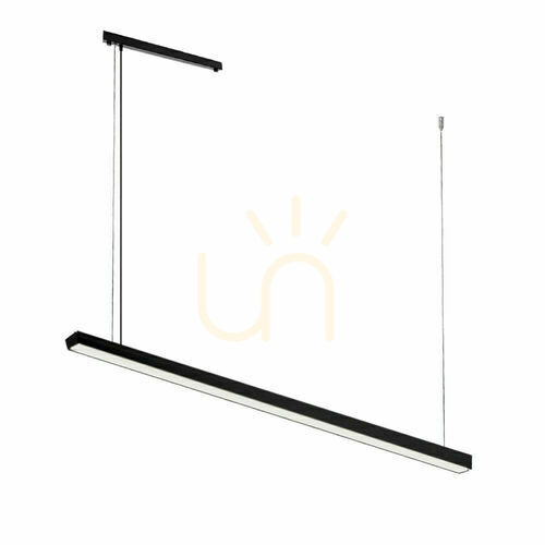 Prüfen Pendelleuchte Antigo Hiate Line LED schwarz 150 cm 4000K 2-flammig 1854
