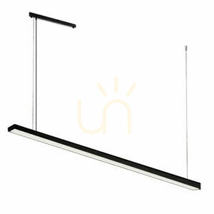 Pendelleuchte Antigo Hiate Line LED schwarz 180 cm 2-flammig 4000K 1858 small 0