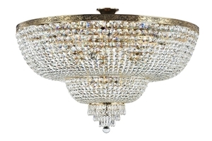 PALACE Kristall-Deckenleuchte DIA890-CL-18-G gold, 18 × E27, Ø100 cm – Maytoni small 3