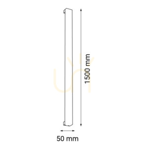 Wandleuchte Antigo Hoso 150 LED schwarz 3000K Stahl 4017 small 1
