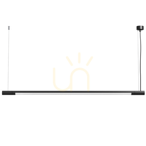 Prüfen Pendelleuchte Antigo Ibara Z schwarz LED T5 130 cm Stahl Plexiglas 5054