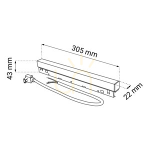 Sammelschienen-Stromversorgung Antigo Komatsu 200W weiß 6644 small 1
